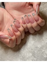 レッシュネイル サロンアンドスクール(RECH NAIL salon&school)/ガラスフレンチ☆