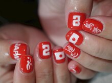 ネイル アトリエ コモード(nail atelier Comodo)/推し活ネイル[バスケットボール]