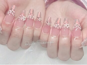 クイックスカルプ 高田馬場(Quick Sukarupu)/今しか出来ない!桜ネイル