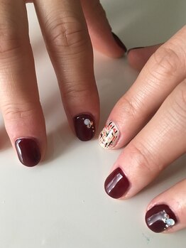 ツイードネイル