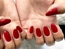 赤ネイル