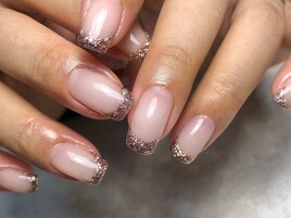 ハンド / ラメフレンチ