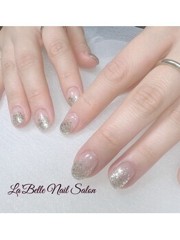 ラベル(La'Belle)/キラッキラホログラデーション