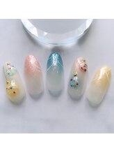 エクラ(e'clat)/夏ネイル