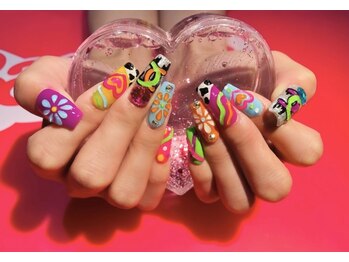 デザイン持ち込みネイル♪