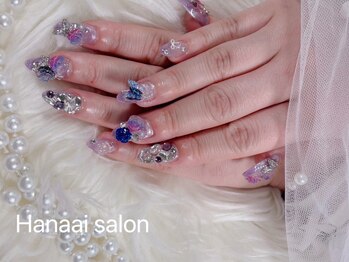 ハナアイ サロン 新大久保店(hanaai salon)/持ち込みシンプルデザイン