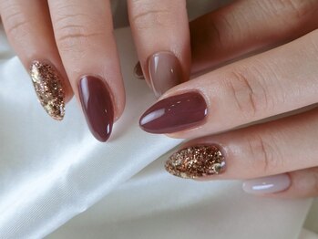 ネイルサロンアンドスクール バニラ(nailsalon&school VANILLA)/ちゅるんワンカラー