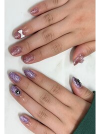 ワンカラー（ラメ使用）