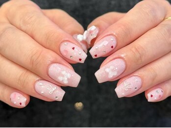 シェリーラメール 池袋店(cherie la mer)/ピンクネイル