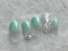 シード(Seed)/グラデーションネイル　¥11000