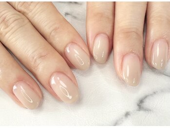 アリイネイルズ(ALII Nails)/グレージュグラデーションネイル