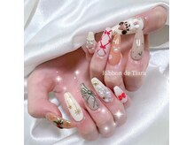 冬のロングリボンネイル☆