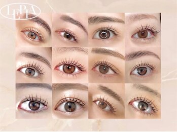 レピア 自由が丘店の写真/[似合わせデザイン&垢抜けフェイスもお任せ]まつ毛で印象UP!韓国LEPIAラッシュ(まつ毛パ-マ)で美しい目元へ