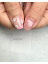 フラワー春ネイル