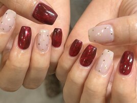 ボルドーネイル
