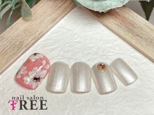 ネイルサロン トゥリー(TREE)/フット親指アートコース¥7800