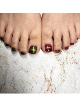 ルコトン(le coton)/マグネットワンカラー(フット)