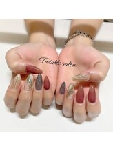 ティンクル サロン(Twinkle salon)/ゴールドラインで大人カラーに！