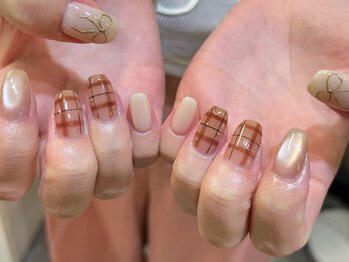 エイム 下北沢(aim)/秋デザインネイル