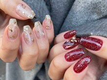 ルナ(LuNa)/ワンホンネイル/大人ニュアンス