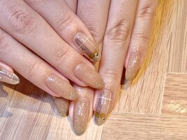 1月　チェック柄