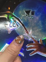 キミとツメ/偽キャラパーツネイル