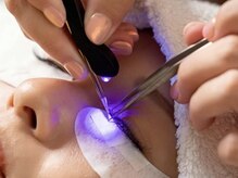 マツエク/まつ毛パーマ/眉毛　Elan【エラン】の雰囲気（大人気のLED×束マツエクで、時短装着可能♪お忙しい方に◎）