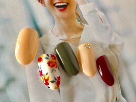 秋色×フラワー