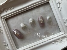 ヴィーナスオブジョー(Venus of jaw)の雰囲気（春の上品ネイル。）