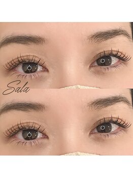 サラ(Sala)/ダブルフラット100束下エクステ