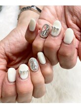 はあとねいる 宇都宮御幸ヶ原店/きらきら埋め尽くし風ネイル