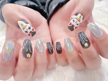 ラルネイル 大宮(Lull. nail)/オーダー3Dパーツ追加♪
