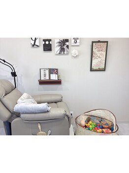 お子様同伴OKのサロン