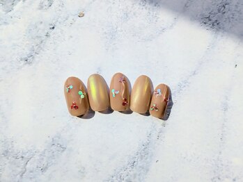 3月定額デザインネイル