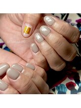 Mネイル 伏見店/haruka nail × 名刺ネイル