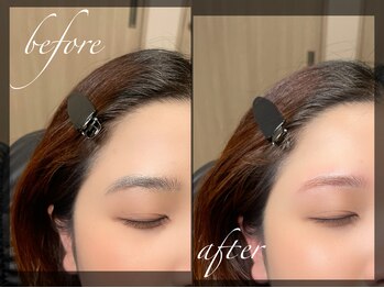 ミイン(miiin)/カラーをプラスで抜け感UP眉毛