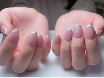 メオネイル(MEO NAIL)/ガラスフレンチ