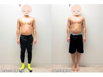 モア 札幌平岸店(MORE)/圧倒的な見た目の変化