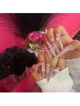 エヌ ネイルスタジオ(N nail studio)/長さだしフル＋持ち込み～10本