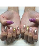 ティーエヌ 本厚木店/秋ネイル☆7000円税抜