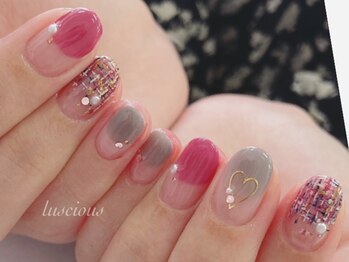 ラシェスキタモト (luscius kitamoto)/ツィードグラデーション