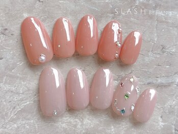 ネイルサロン スラッシュ(SLASH)/【西村】シンプル定額¥7480