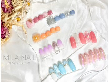 ミラ ネイル(MILA NAIL)/定額サンプル¥6,500～