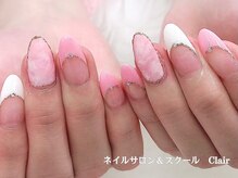 クレール(Clair)/可愛いピンクネイル