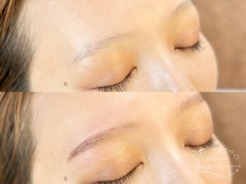 ブロウバーザビューティーアモエ(Brow bar THE BEAUTY 'amoe)/超薄眉さんも、この通り！