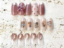 NAIL SALON sourire 六甲道店【スリール】の雰囲気(¥7,900(120分)<神戸市/住吉/定額デザイン/ジェル/フットジェル)