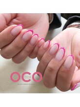 オコネイル ネイルサロンアンドスクール(OCO nail)/French line☆