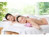 「ペア割」【全身漠方リンパ温石+ヘッド+足裏60分】￥15000→11000