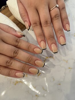 イムア(imua)/細めフレンチネイル♪