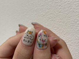 落書きネイル
